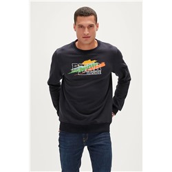 Bad Bear Crayon Crewneck Lacivert Erkek Sweatshirt 23.02.12.012 LACİVERT