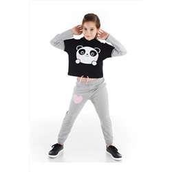 Denokids Minik Panda Kız Eşofman Takım CFF-21S1-015