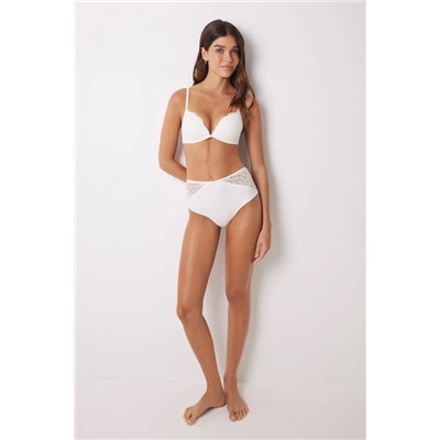 CHARMING Sujetador triangular relleno blanco