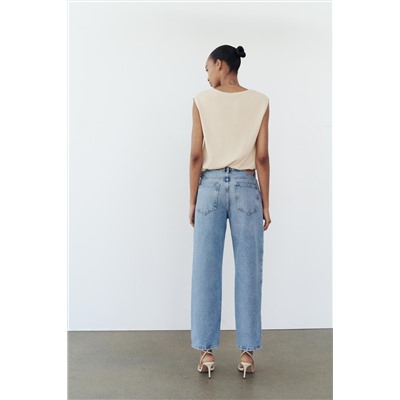 Z1975 MID-WAIST STRAIGHT CROPPED JEANS
