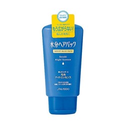 Эссенция SHISEIDO TSUBAKI MOIST HAIR PACK для поврежденных волос восстанавливающая с маслом камелии несмываемая цветочный аромат туба 120гр