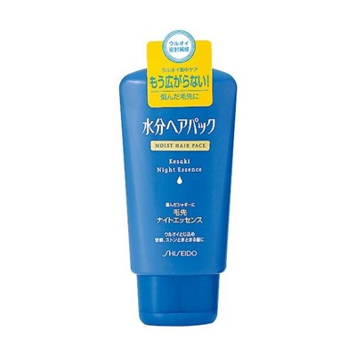 Эссенция SHISEIDO TSUBAKI MOIST HAIR PACK для поврежденных волос восстанавливающая с маслом камелии несмываемая цветочный аромат туба 120гр