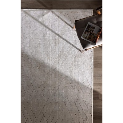 Burcet Halı - Bej - 155x225 cm