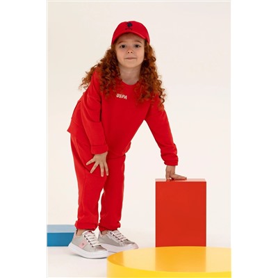 Çocuk Kırmızı Basic Sweatshirt