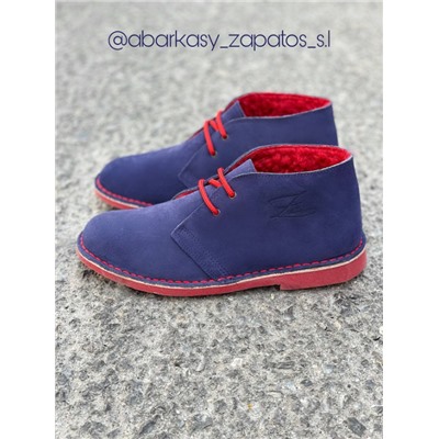 АВ. Zapatos 1512 NAVI-RED+PELLE · LUX Rojo АКЦИЯ