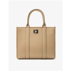 USPA BOX TOTE WITH CROSSBODY STRAP