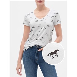 Print Short Sleeve T-Shirt
