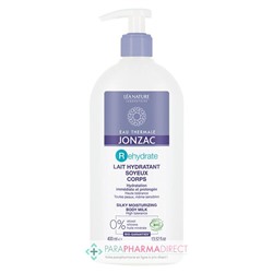 Eau Thermale Jonzac - Rehydrate - Lait Hydratant Soyeux Corps BIO 400ml
