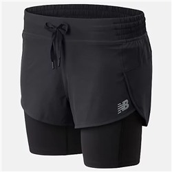 Women's Impact Run 2 In1 Short