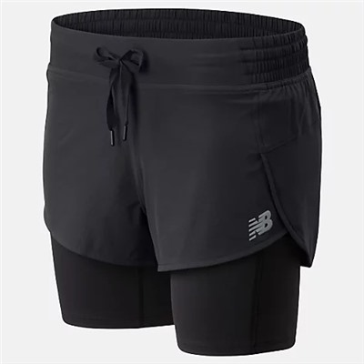 Women's Impact Run 2 In1 Short