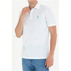 Erkek Mint Polo Yaka Tişört