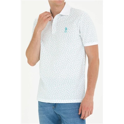 Erkek Mint Polo Yaka Tişört