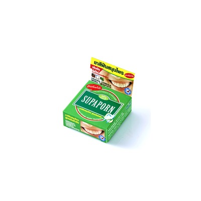 Зубная паста с борнеолом и камфорой Supaporn, 25 гр / Supaporn original formula herbal toothpaste 25 gr