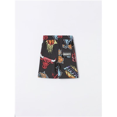 PLUSH MULTITEAM NBA BERMUDA SHORTS