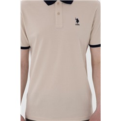 Erkek Regular Fit Polo Yaka Taş Basic Tişört