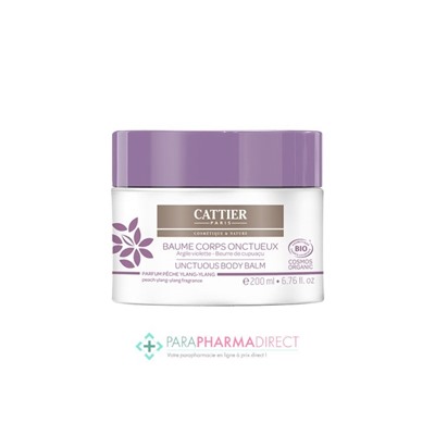 Cattier Gelée Exfoliante Corps Argile Violette & Grains Abricot & Riz BIO 200ml