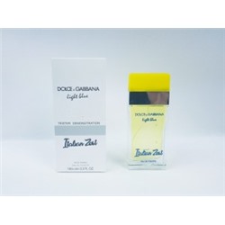 DOLCE & GABBANA LIGHT BLUE ITALIAN ZEST edt (w) 100ml TESTER