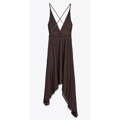 Платье с ассиметричным подолом ZARA   Экспорт   ZAR*A ОРИГИНАЛ!