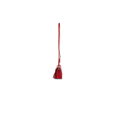 Bandolera de piel Core Rojo