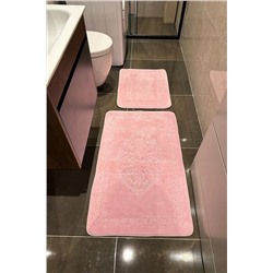 hayathome Makinede Yıkanabilir Saf Pamuk Banyo Paspas Takımı osmanlı paspas