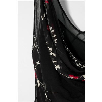 SILK PRINTED DRESS KATE MOSS X ZARA
