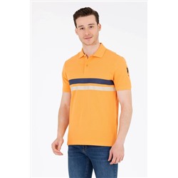 Erkek Turuncu Polo Yaka Tişört