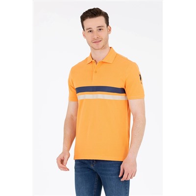 Erkek Turuncu Polo Yaka Tişört