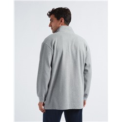 Zip Jacket, Men, Light Grey