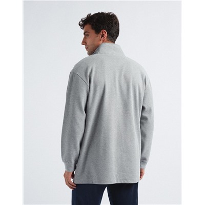 Zip Jacket, Men, Light Grey