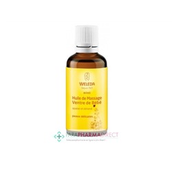 Weleda Baby - Huile de Massage Ventre de Bébé - BIO 50ml