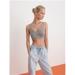 Balloon-Jeans mit elastischem Taillenbund