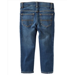 Knit-Like Denim Jeans - Space Indigo