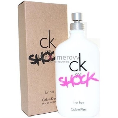 CALVIN KLEIN CK ONE SHOCK edt (w) 100ml TESTER