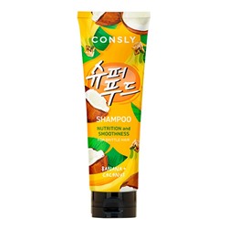 CONSLY Banana &amp; Coconut Water Shampoo for Nutrition &amp; Smoothness Питательный и разглаживающий шампунь с экстрактом банана и кокосовой водой 250мл