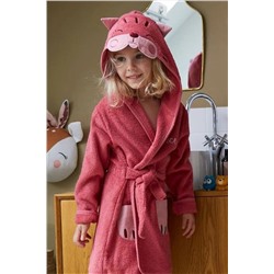 Mariva home Kapüşonlu Pembe Çocuk Bornoz Prenses 853265