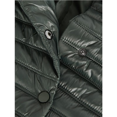 Steppjacke mit Stehkragen