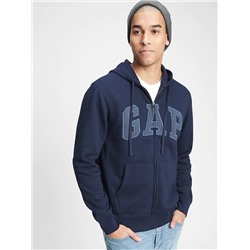 Gap Logo Full-Zip Hoodie