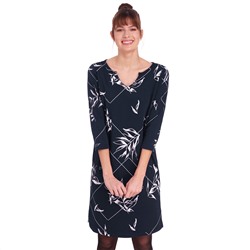 Damen Sweatkleid mit 3/4-Arm