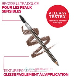 La Roche Posay Toleriane Crayon Sourcil - Foncé