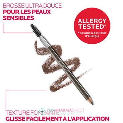 La Roche Posay Toleriane Crayon Sourcil - Foncé