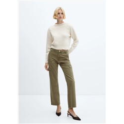 Jeans cargo bolsillos