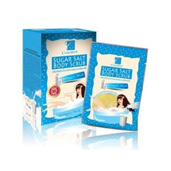 Сахарно-солевой скраб для тела с молоком и коллагеном от Casanovy 80 gr /Casanovy Collagen Milk Sugar Salt Body Scrub 80g