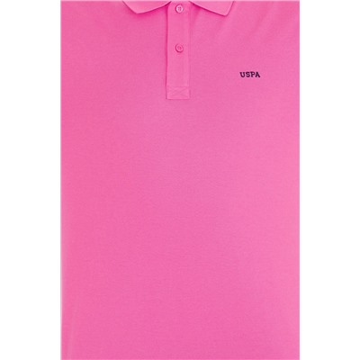 Erkek Pembe Basic Polo Yaka Tişört