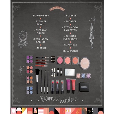 FAO Schwarz Ultimate Makeup Artist Palette Eyes Lips Kit