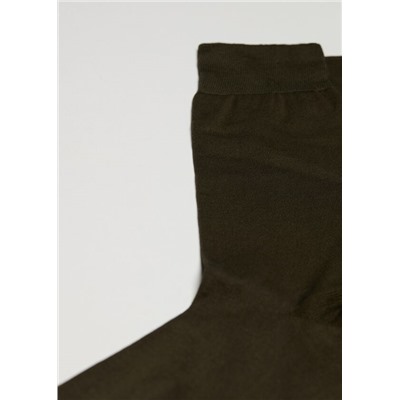 Kurze Herrensocken mit Fil d‘Ecosse