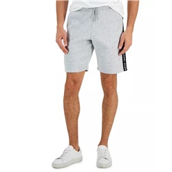 MICHAEL KORS Men's Logo Tape Fleece Shorts, Created for Macy's