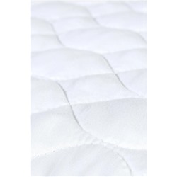 Eleta Kapitoneli Fitted Çift Kişilik Yatak Alezi - Beyaz