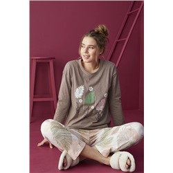 Eliz Homewear Pamuklu Pijama Takım ELZ-1101