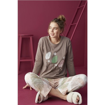 Eliz Homewear Pamuklu Pijama Takım ELZ-1101