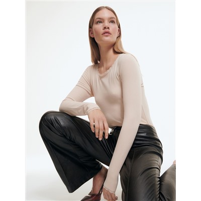 Bluse Aus Baumwolle